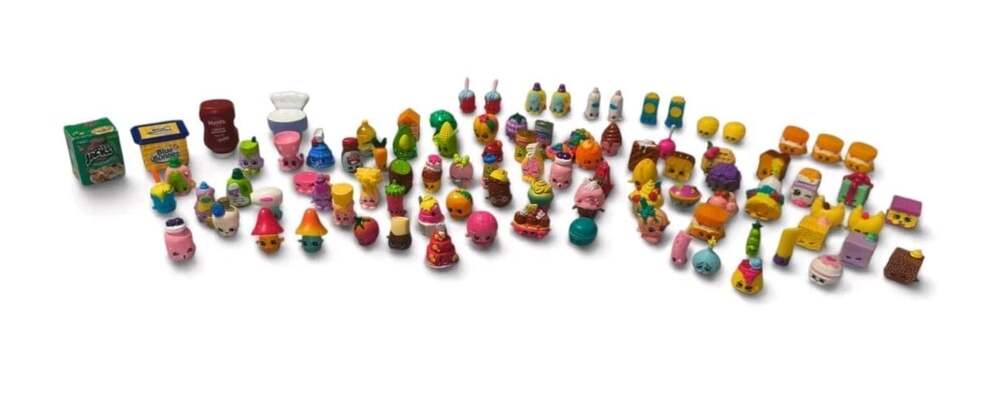 SHOPKINS Lot of 97 Figure Very Few Duplicates Mixed Seasons Great Condition